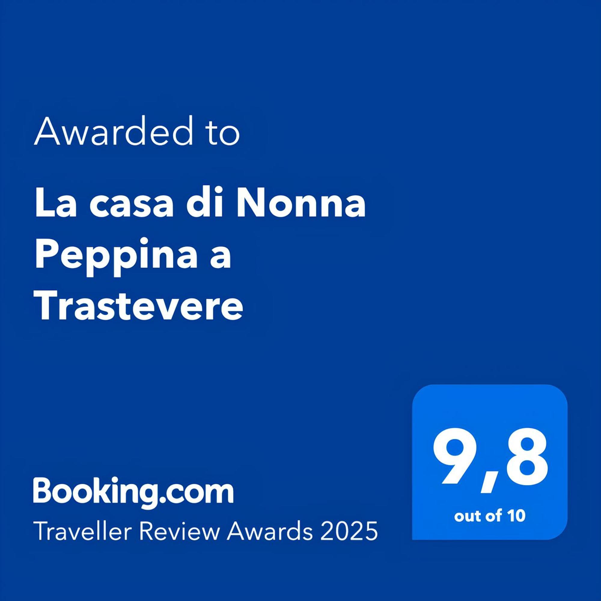 La Casa Di Nonna Peppina A Trastevere Roma Eksteriør bilde